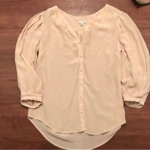 Anthropologie Odille Silk Blouse